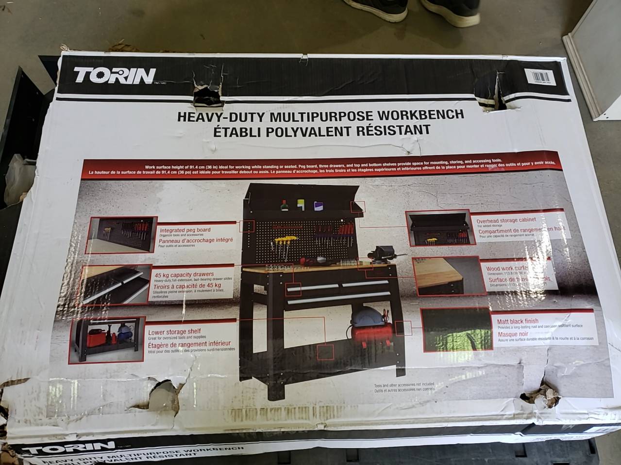 Torin cheap 45 workbench