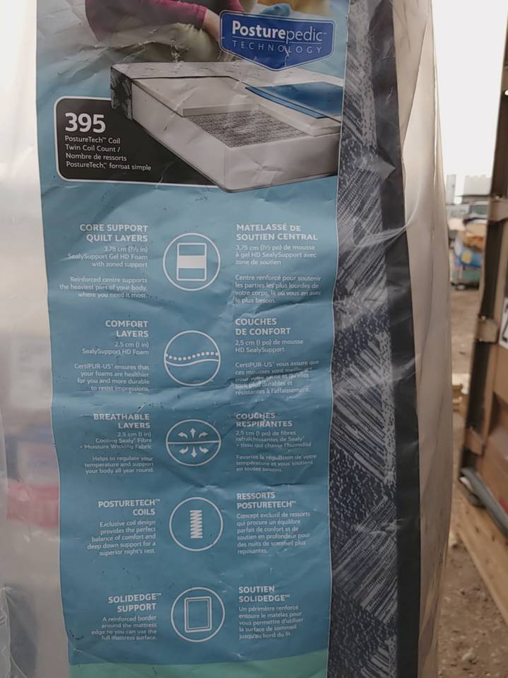 Sealy newland best sale twin mattress