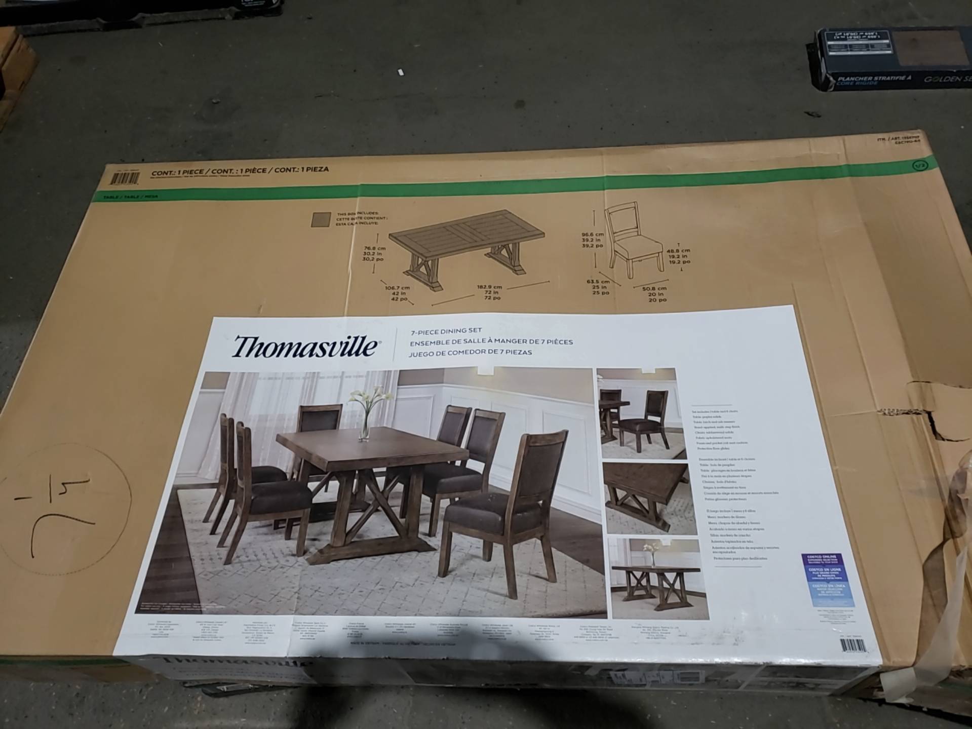 Thomasville 7 2024 piece dining set