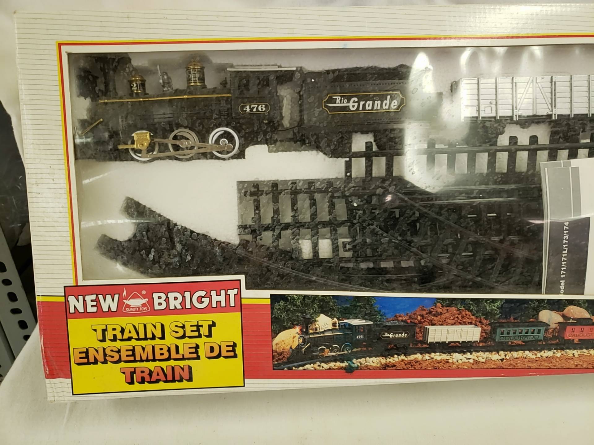 New bright quality sales toys train set