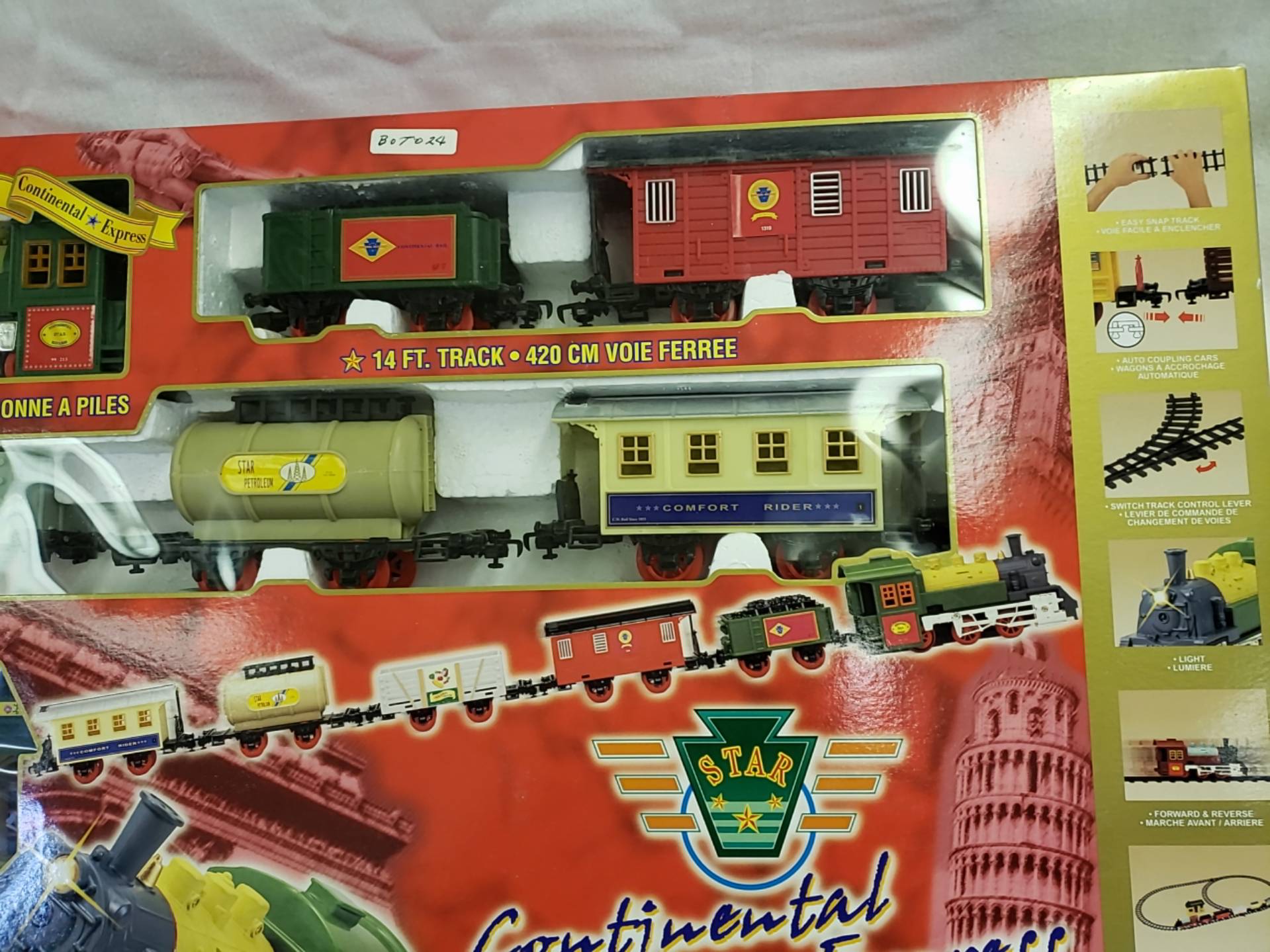 Continental express store train set