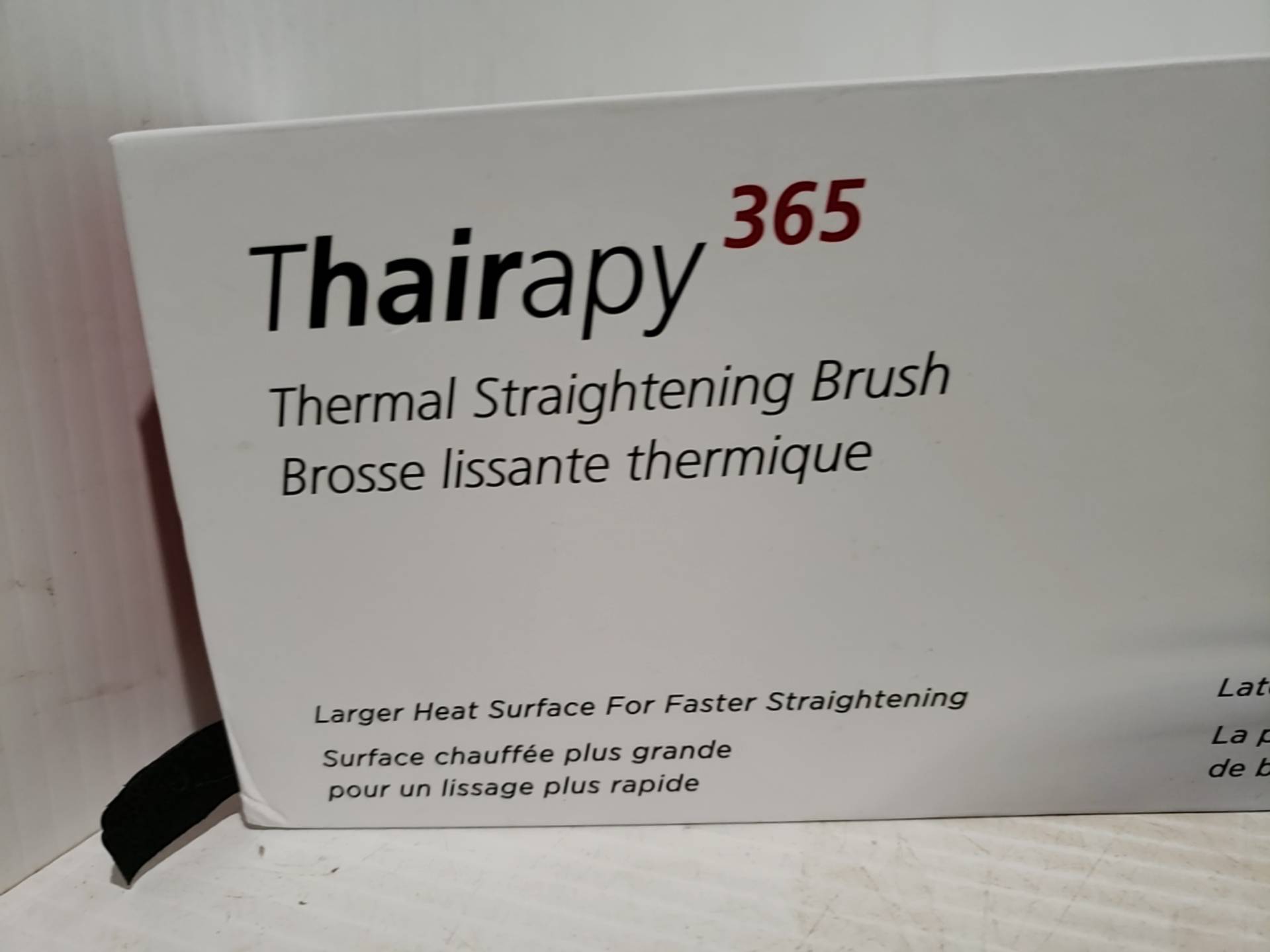 Thairapy 365 thermal straightening brush on sale