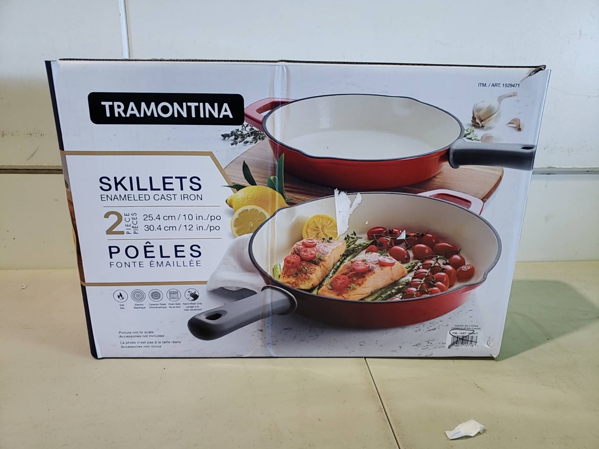 Tramontina Enameled Cast Iron Dutch Oven, 2-pack, White – Storage Steals &  Daily Deals