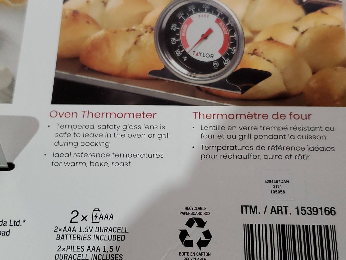 Taylor 3 Piece Kitchen Thermometer Set