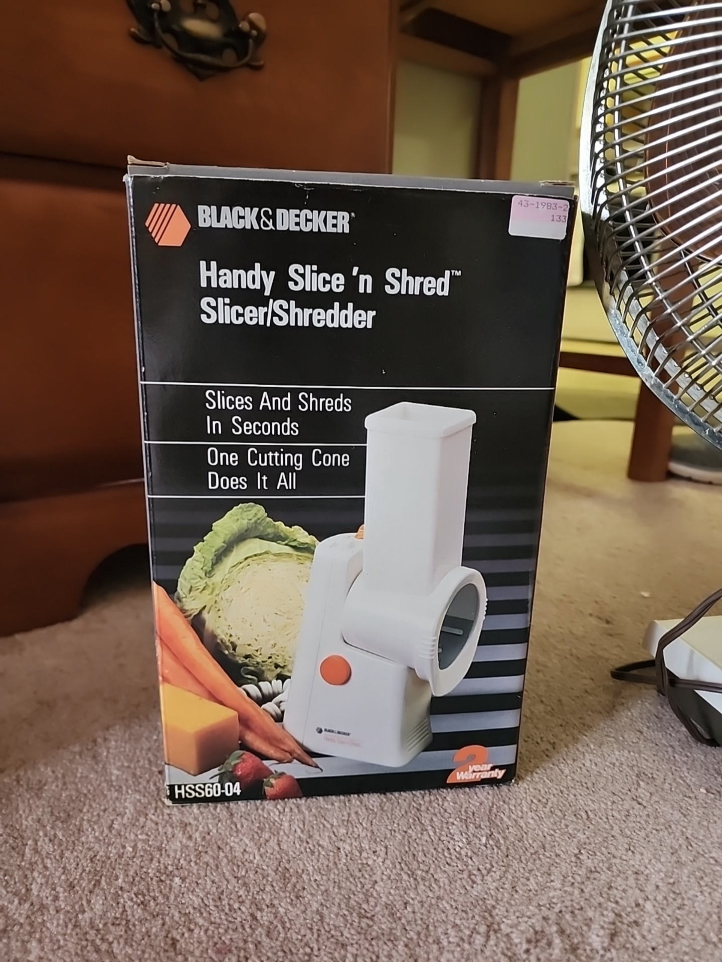 Black & Decker Handy Slice n Shred HSS60 Slicer Shredder