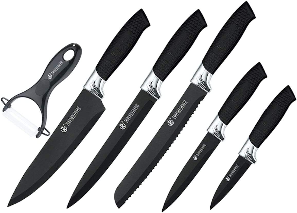 KITCHEN KING 6 in 1 knife set Stainless Steel Kitchen Knife