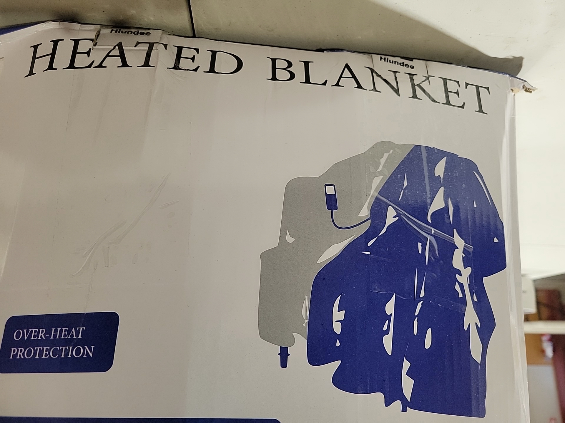  Hiundee Heated Throw Blanket Electric Fast Heating